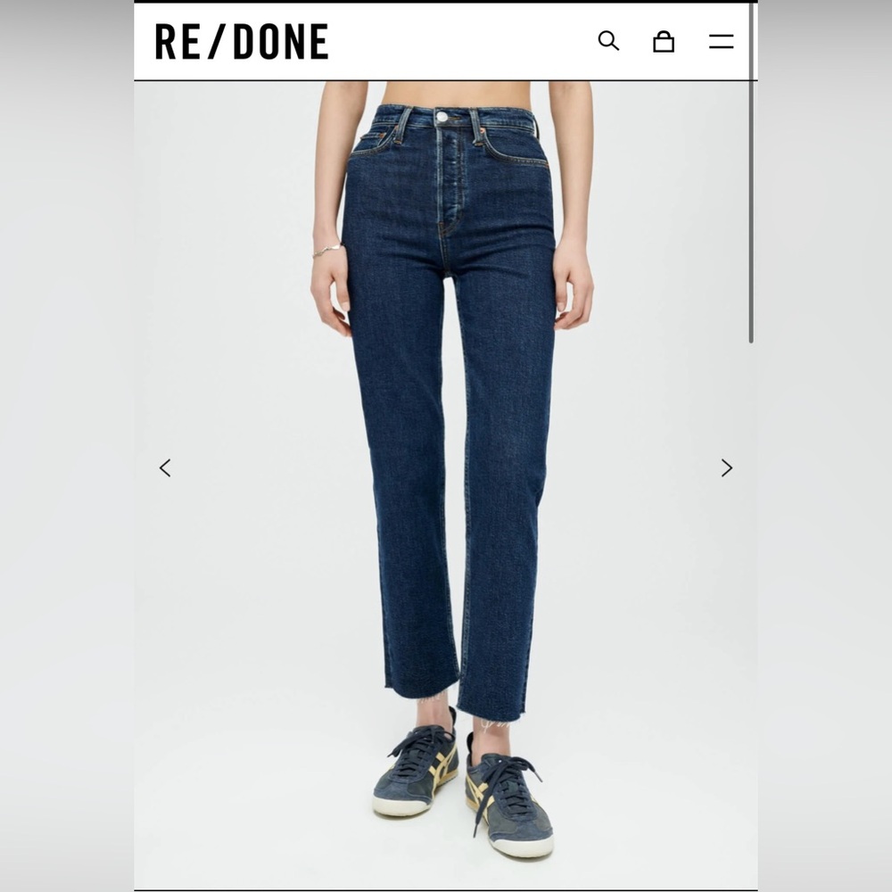 REDONE 70s Stove Pipe Jeans